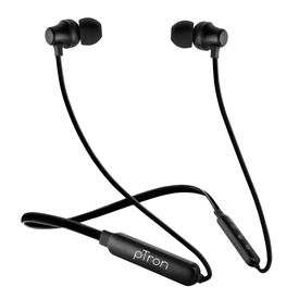 pTron Atom in Ear Mono Bluetooth 5.0 Wireless Headphone Built in Mic Clear Calls Snug fit Sweatproof Earbud Voice Assistant Passive Noise Cancela